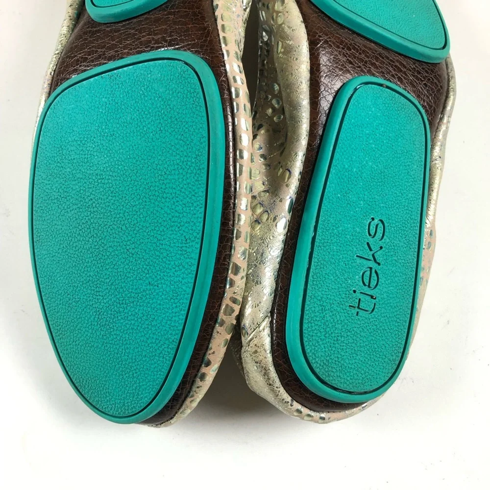 TIEKS Romantic Blush Ballet Flats Sz 9 - Picture 10 of 15